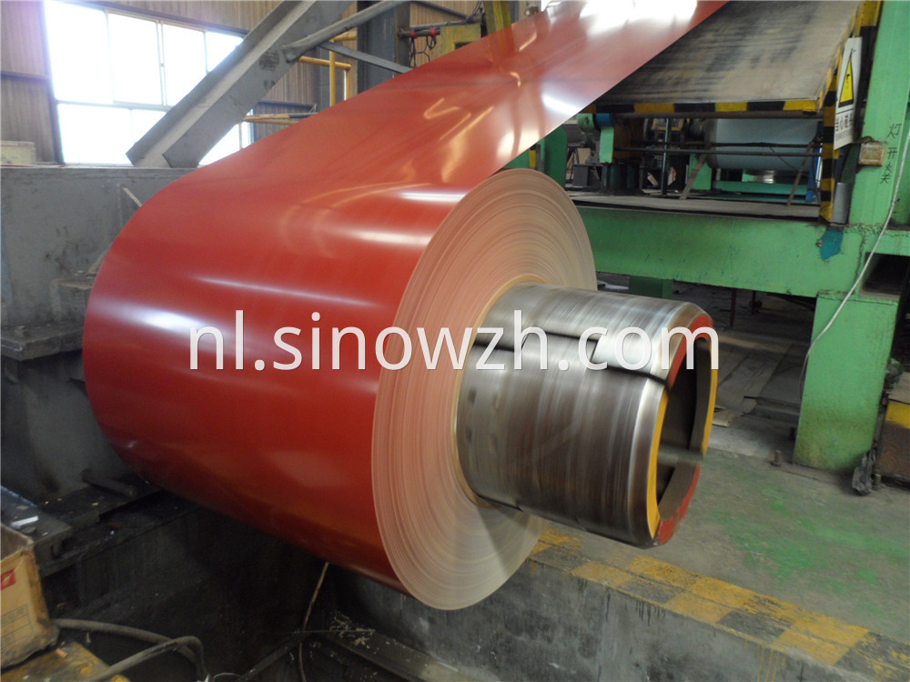 brick red color prepainted steel coil